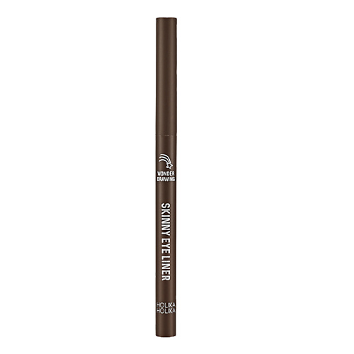 HOLIKA HOLIKA Подводка-карандаш для глаз Wonder Drawing Skinny Eyeliner 2 в 1 жидкий eyeliner pen eye liner водонепроницаемый карандаш долгосрочный жидкий подводка для глаз косметика