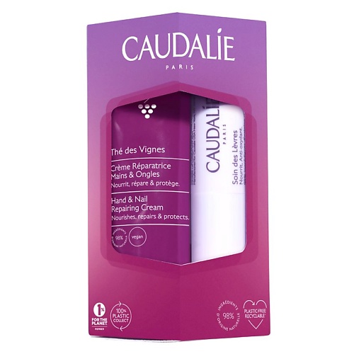 caudalie the des vignes nourishing body lotion Набор средств для ухода за руками CAUDALIE Набор Идеальный дуэт Thé des Vignes