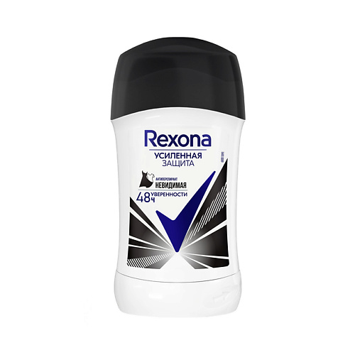 REXONA Дезодорант-антиперспирант карандаш усиленная защита Невидимая