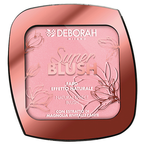 DEBORAH MILANO Румяна Super Blush pastel румяна 2 в 1 profashion duo blush set cheek to cheek