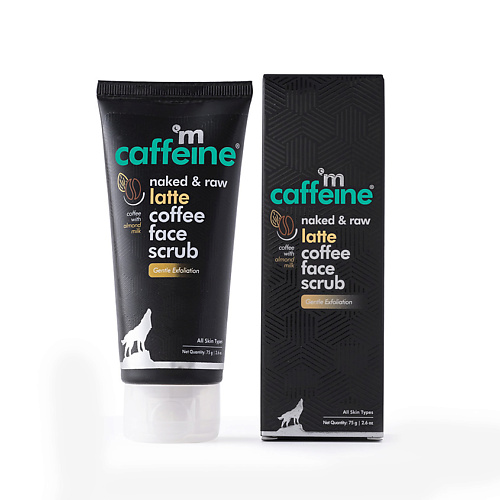 

mCAFFEINE Скраб для лица Кофе Латте с миндальным молочком и маслом ши для мягкого отшелушивания 75, Скраб для лица Кофе Латте с миндальным молочком и маслом ши для мягкого отшелушивания