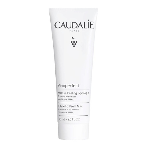 Маска отшелушивющая CAUDALIE Маска-пилинг для лица Гликолевая Vinoperfect caudalie vinoperfect dark spot correcting glycolic night cream