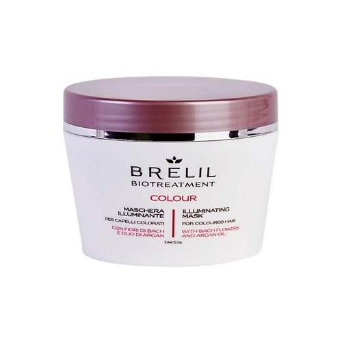 Маска для волос BRELIL PROFESSIONAL Маска для окрашенных волос Biotreatment Colour brelil professional эко спрей для придания сияющего блеска 150 мл brelil professional стайлинг