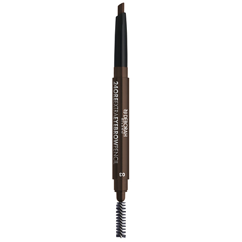 Карандаш для бровей DEBORAH MILANO Карандаш-стайлер для бровей стойкий 24ORE EXTRA EYEBROW PENCIL карандаш для бровей deborah milano formula pura eyebrow pencil 1 2 г