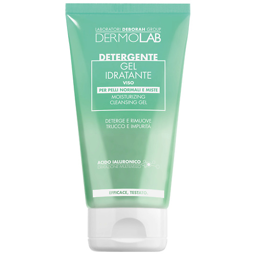 увлажняющий гель для умывания christina forever young moisturizing facial wash ph 7 8 8 8 300 мл Гель для умывания DEBORAH Гель для очищения увлажняющий Dermolab Moisturizing Cleansing Gel