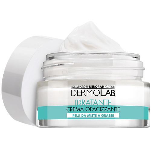 DEBORAH Крем для лица матирующий для комбинированной и жирной кожи Dermolab Mattifying Hydrating Cream SPF15