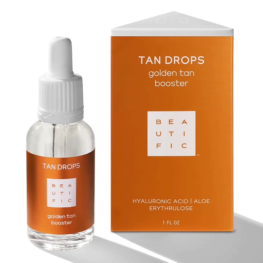BEAUTIFIC Капли-концентрат для лица с эффектом загара Tan Drops купить ...