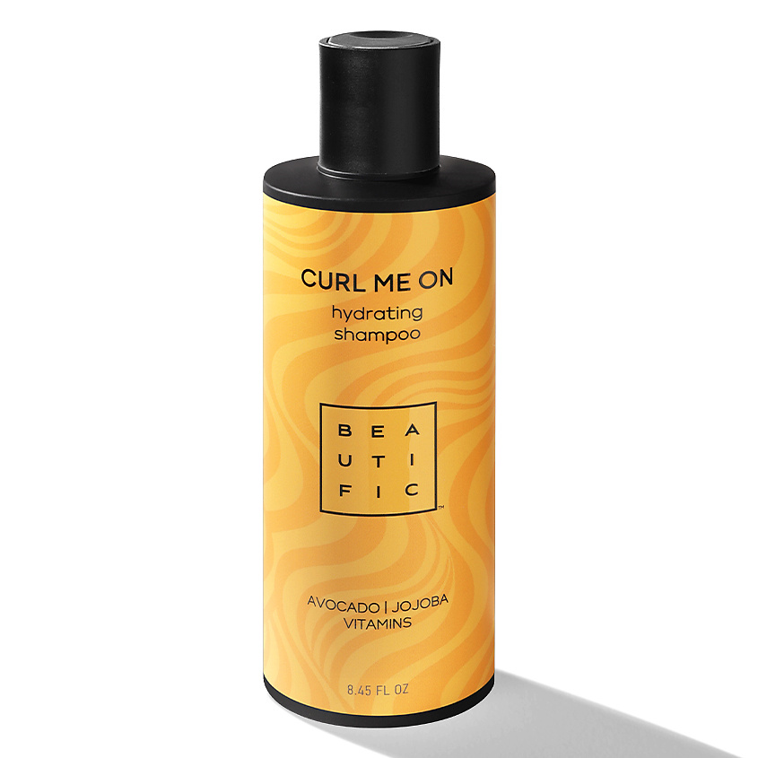 BEAUTIFIC Увлажняющий шампунь для кудрявых и волнистых волос Curl Me On ...