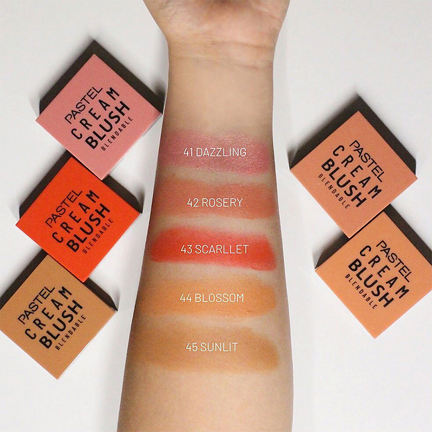 

PASTEL Кремовые румяна PROFASHION CREAM BLUSH, Кремовые румяна PROFASHION CREAM BLUSH