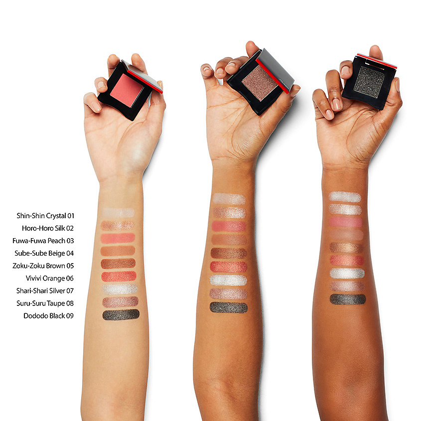 

SHISEIDO Моно-тени для век Powder Gel, Моно-тени для век Powder Gel