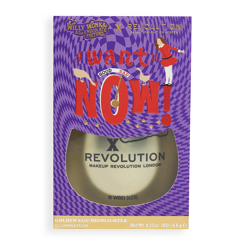REVOLUTION MAKEUP MAKEUP REVOLUTION Хайлайтер Willy Wonka & The Chocolate Factory RVM000345 - фото 3