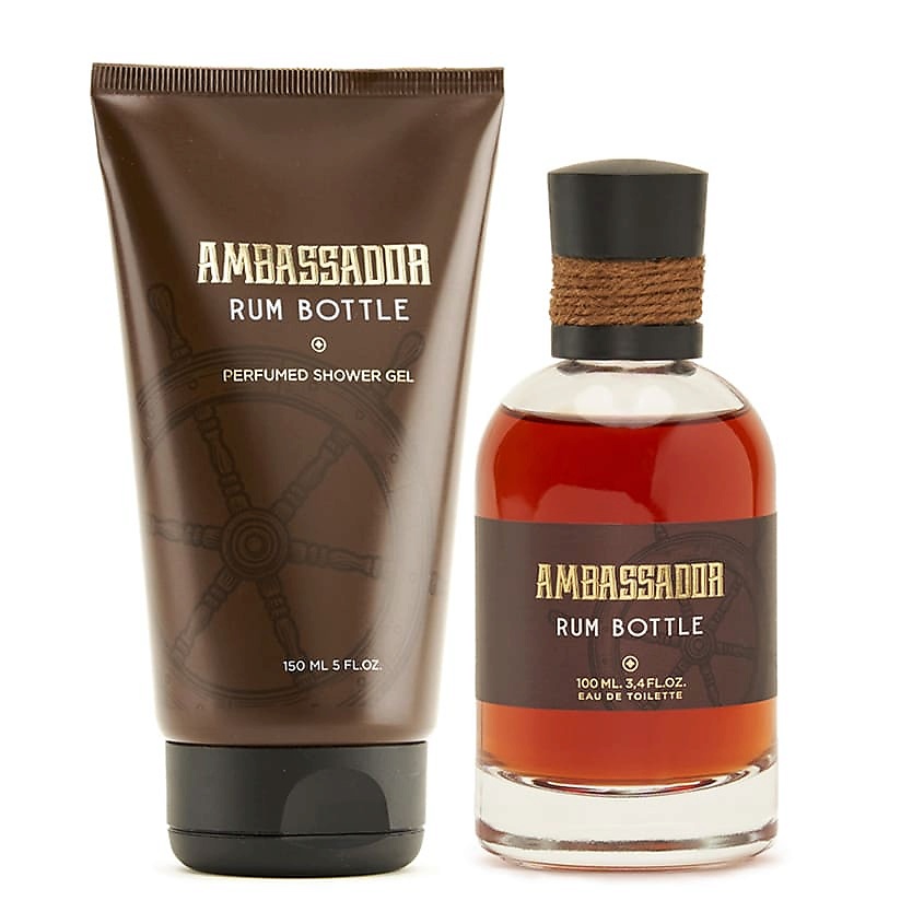 фото Ambassador парфюмерно-косметический набор rum bottle
