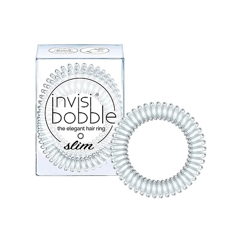 INVISIBOBBLE Резинка-браслет для волос invisibobble SLIM Crystal Clear invisibobble резинка для волос invisibobble basic crystal clear