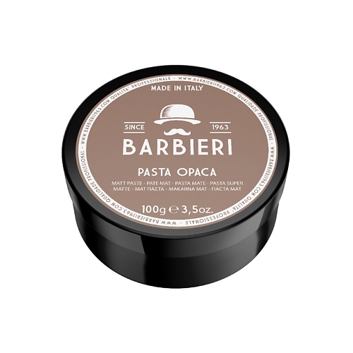 Паста для укладки волос BARBIERI 1963 Паста для укладки волос сильной фиксации Pasta Opaca воск для укладки волос dikson паста крем моделирующая сильной фиксации pasta mat forte hs milano