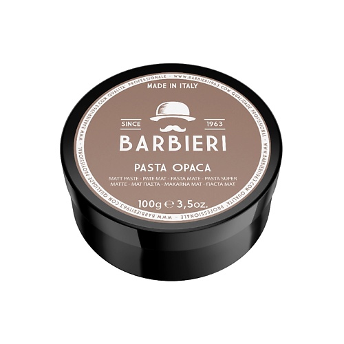 

BARBIERI 1963 Паста для укладки волос сильной фиксации Pasta Opaca, Паста для укладки волос сильной фиксации Pasta Opaca