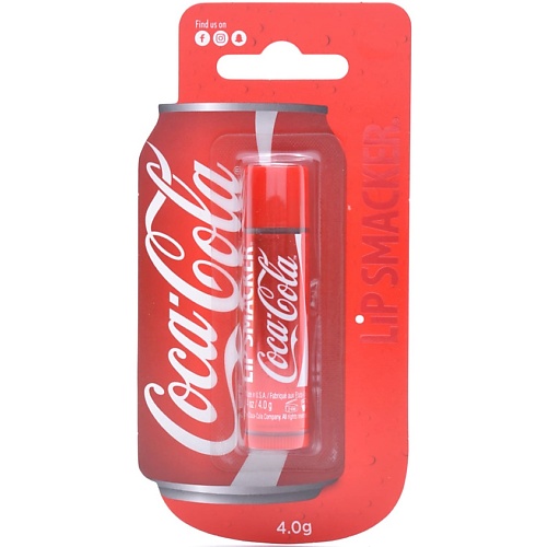 Бальзам для губ LIP SMACKER Бальзам для губ с ароматом Coca-Cola lip smacker coca cola vanilla lip balm