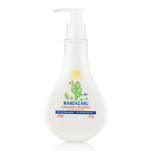 Молочко для тела L'OCCITANE AU BRESIL Молочко для обертывания Бразильский кактус Mandacaru Hidratante de Banho