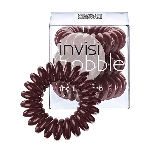 Резинка для волос INVISIBOBBLE Резинка-браслет для волос invisibobble Chocolate Brown резинка браслет для волос снежности и красоты d 4 см 1 шт