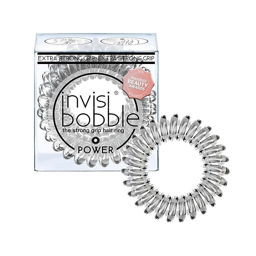 INVISIBOBBLE Резинка-браслет для волос invisibobble POWER Crystal Clear invisibobble резинка браслет для волос power crystal clear с подвесом