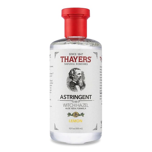 THAYERS Тоник для лица без спирта с гамамелисом и лимоном Witch Hazel Lemon Astringent thayers тонер для лица без спирта с гамамелисом и огурцом witch hazel cucumber facial toner