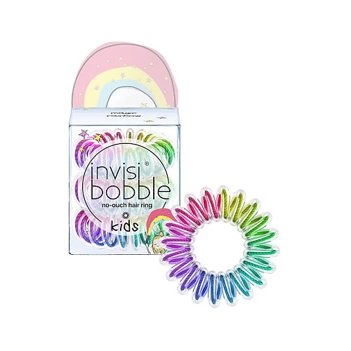 Резинка для волос INVISIBOBBLE Резинка для волос KIDS Magic Rainbow invisibobble kids кольцо для волос no ouch magic rainbow 5 шт упк