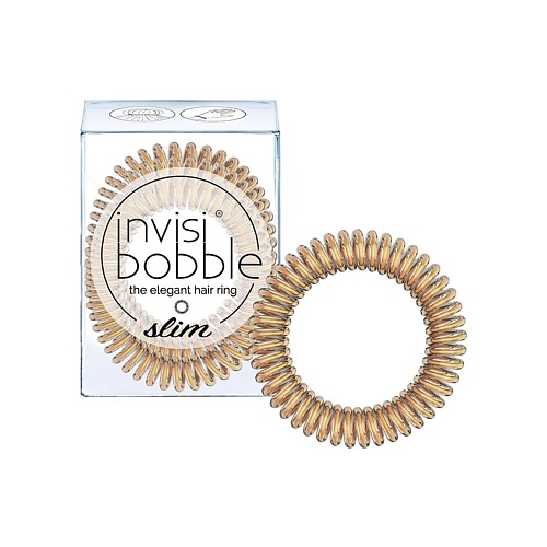 INVISIBOBBLE Резинка-браслет для волос invisibobble SLIM Bronze Me Pretty the principles of pretty rooms