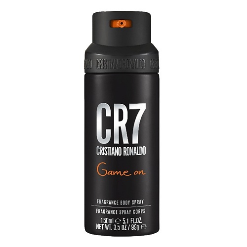 

CRISTIANO RONALDO Парфюмированный спрей для тела Game On 150, Парфюмированный спрей для тела Game On