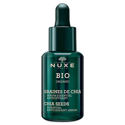 Сыворотка для лица NUXE Сыворотка антиоксидантная для лица Bio Organic Chia Seeds Essential Antioxidant Serum цена и фото