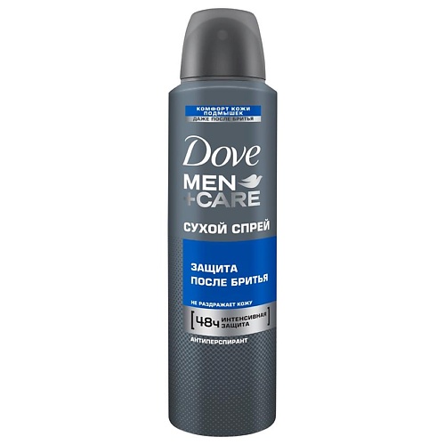 

DOVE Антиперспирант-дезодорант аэрозоль Защита после бритья Men+Care, Антиперспирант-дезодорант аэрозоль Защита после бритья Men+Care