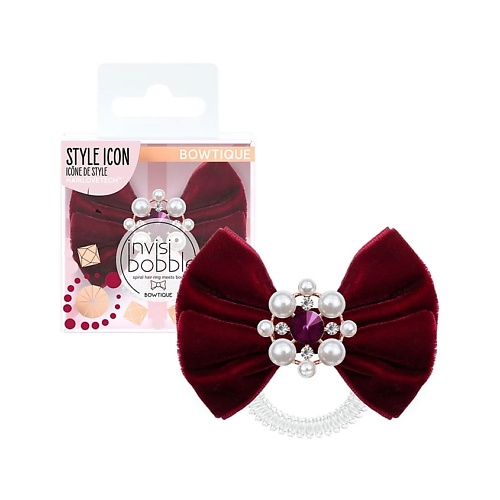 INVISIBOBBLE Резинка для волос BOWTIQUE British Royal Take a Bow invisibobble резинка для волос invisibobble bowtique duo nordic breeze summer lemming go