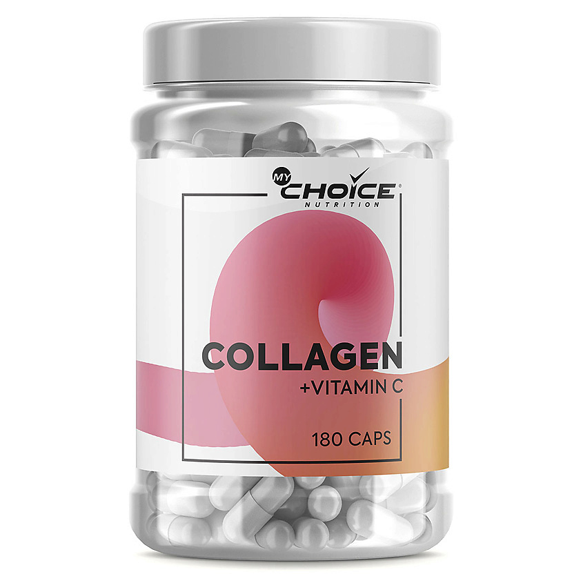 БАДы тонизирующие и общеукрепляющие MYCHOICE NUTRITION Добавка Collagen ...