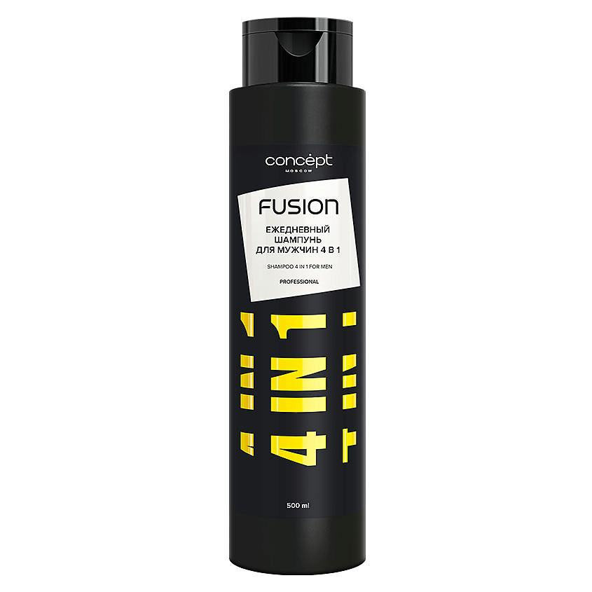 CONCEPT FUSION Ежедневный шампунь 4 в 1 для мужчин 4 in 1 Men купить по ...