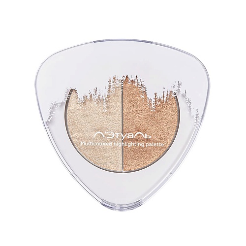 ЛЭТУАЛЬ Палетка хайлайтеров Multicolored highlighting palette sugar палетка хайлайтеров contour de force