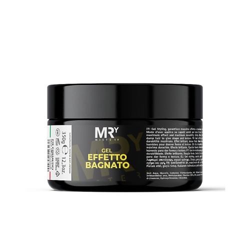 MRY MISTERY Гель для укладки волос с глянцевым эффектом Gel Effetto Bagnato