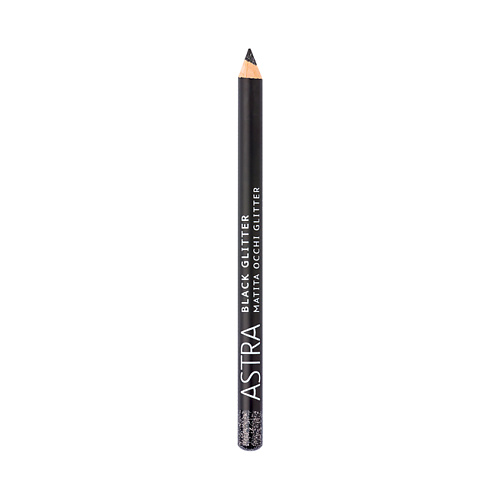 ASTRA Карандаш для глаз Black glitter контурный pastel контурный карандаш для глаз show your game