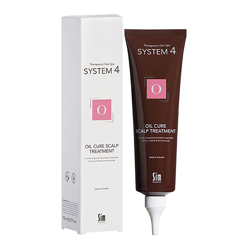 Маска для волос SYSTEM4 Маска-пилинг терапевтическая для глубокого очищения кожи головы и нормализации микрофлоры