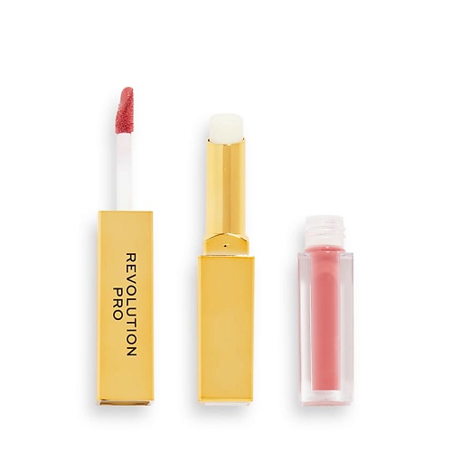 REVOLUTION PRO Жидкая помада и бальзам для губ 2 в 1 2 В 1 SUPREME STAY 24H LIP DUO 1160₽