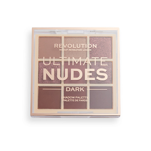 REVOLUTION MAKEUP Палетка теней для век ULTIMATE NUDES homo nudes