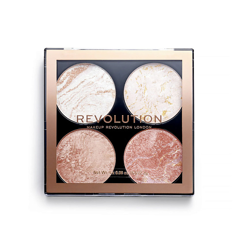 REVOLUTION MAKEUP Хайлайтер 4 в 1 CHEEK KIT 755₽