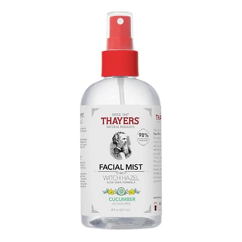 Мист для лица THAYERS Мист для лица без спирта с гамамелисом и огурцом Witch Hazel Cucumber Facial Mist мист для лица bonibelle placenta moist facial mist 100 мл