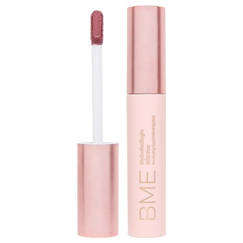 BME Стойкая жидкая вельветовая помада MySmileBeginsWithYou 419₽