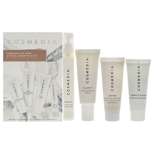 COSMEDIX Набор для лица для комбинированной и жирной кожи Combination Skin Essentials Kit real techniques набор кистей для макияжа глаз real techniques everyday eye essentials