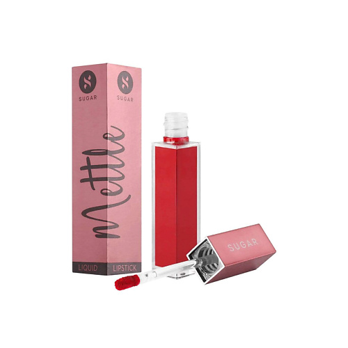 SUGAR Помада для губ жидкая Mettle Liquid Lipstick жидкая матовая помада longlasting liquid matte lipstick g01l403 04 icon 6 мл