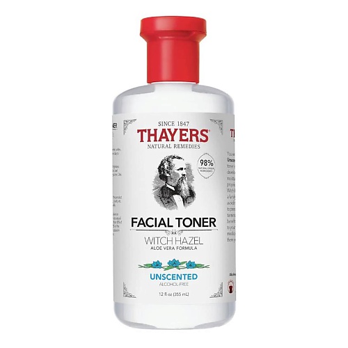 фото Thayers тонер для лица без спирта с гамамелисом witch hazel unscented facial toner