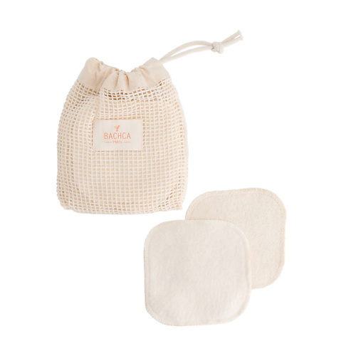 Диски для снятия макияжа BACHCA Диски для снятия макияжа многоразовые в мешочке