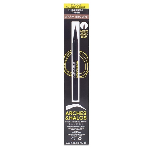 ARCHES AND HALOS Лайнер для бровей Fine Bristle Tip Pen AAH000029