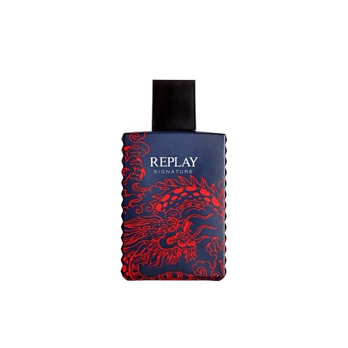 Туалетная вода REPLAY Signature Red Dragon мужская парфюмерия replay source of life