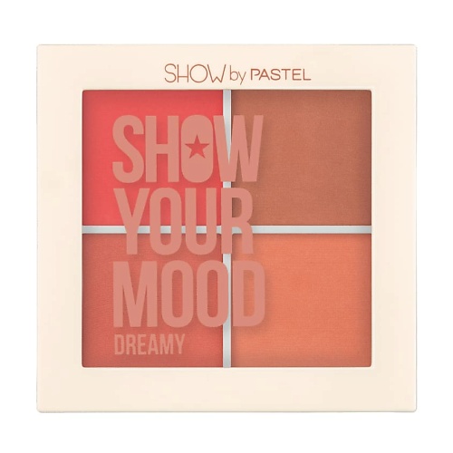 Румяна PASTEL Румяна SHOW YOUR MOOD BLUSH PALETTE