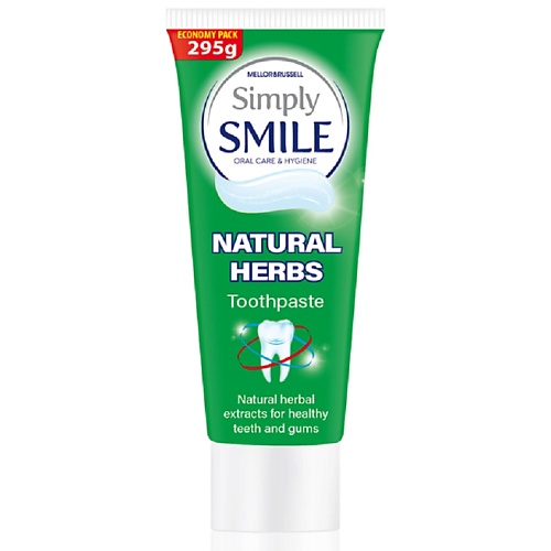 

SIMPLY SMILE Зубная паста Лечебные травы Natural Herbs, Зубная паста Лечебные травы Natural Herbs