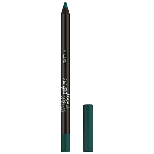фото Deborah milano карандаш для век гелевый 2 in 1 gel kajal & eyeliner pencil